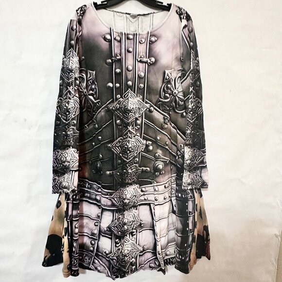 Gladiator Dress Cotton Medieval Armor Knight Size 2XL Cosplay Renaissance NWT - Picture 3 of 9